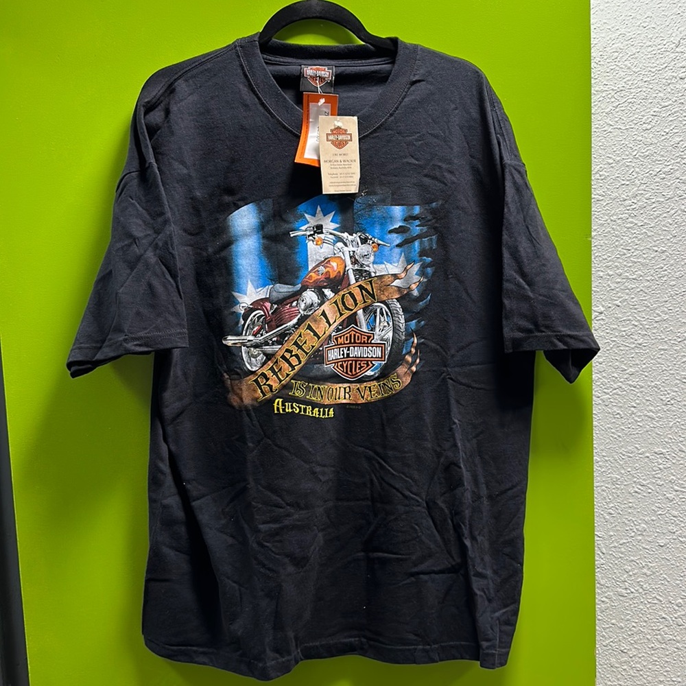 Brand new Harley Davison tshirt with tags from Brisbane Australia